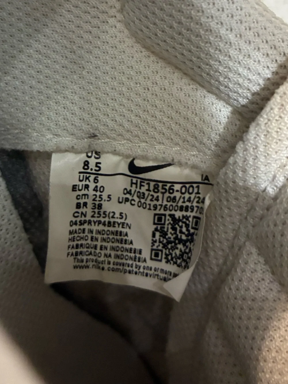 Nike Waffle Debut in Phantom Leopard Print Size 8.5 - Picture 8 of 8